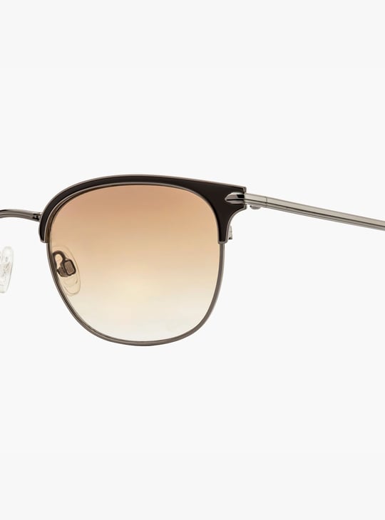 ROYAL ENFIELD Men UV Protected Clubmaster Sunglasses - RE-20005-C05