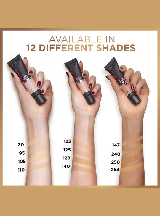 L'OREAL PARIS Infallible Matte Cover Liquid Foundation - 95 Neutral Undertone - 30ml