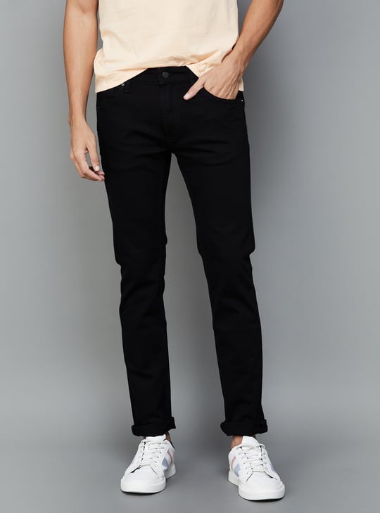 PEPE JEANS Men Skinny Fit Jeans Black