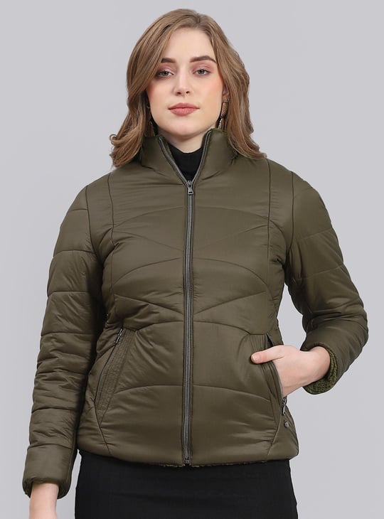 MONTE CARLO Women Solid Puffer Jacket