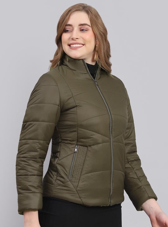 MONTE CARLO Women Solid Puffer Jacket