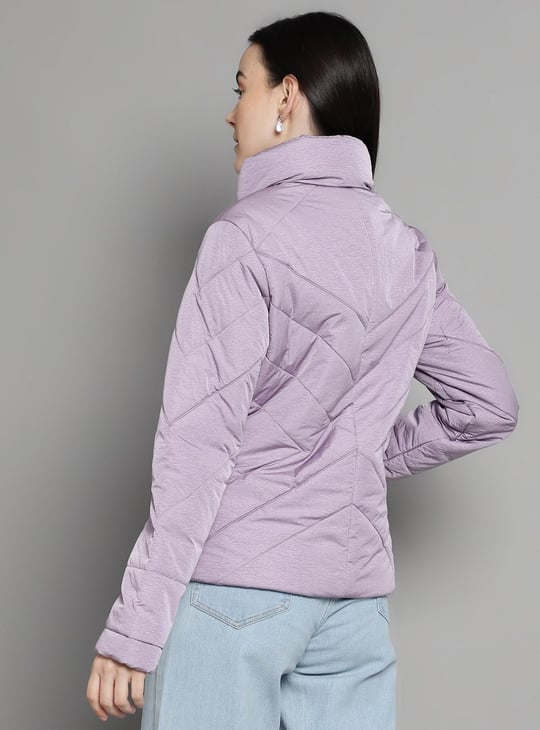 Purple Madame Winter Coats Buy Madame Faux Fur Collar Double