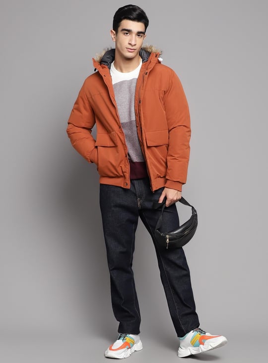 übergangsjacke Jack And Jones Parka Rot Jack Jones Herren Globus