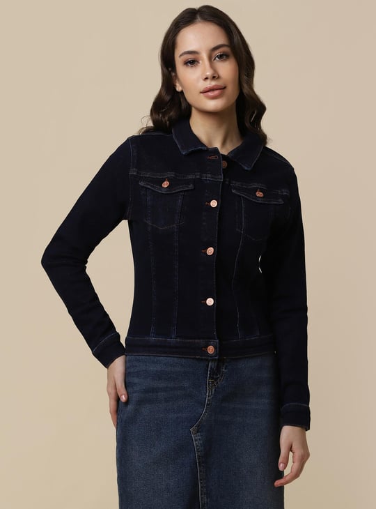 Allen solly denim jacket hotsell