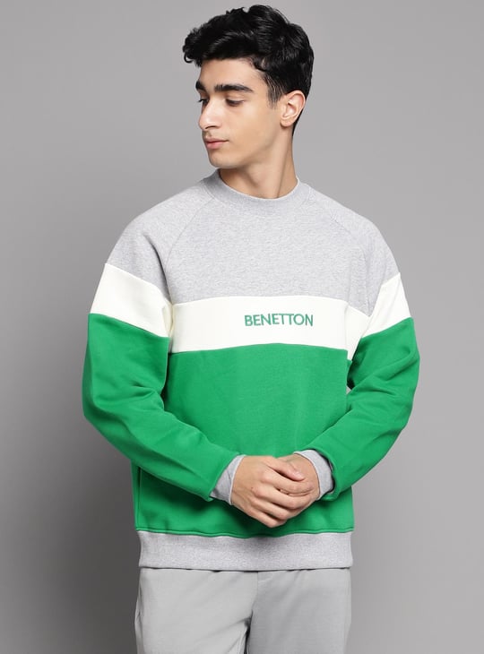Winter Wear Benetton Mens Sweatshirts UNITED COLORS OF