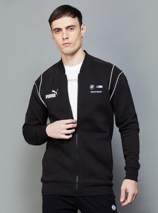 PUMA BMW M Motorsport MT7 Men Printed Jacket | Black