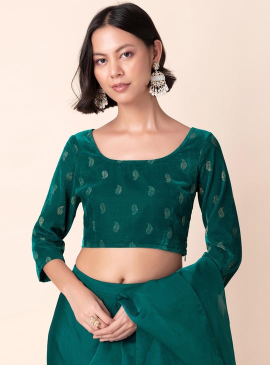 Buy ethnic crop top online best sale