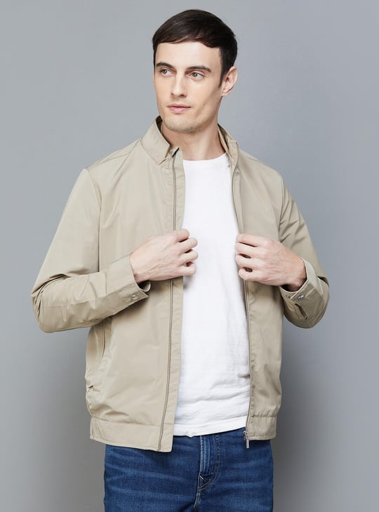 ARROW SPORT Men Solid Jacket