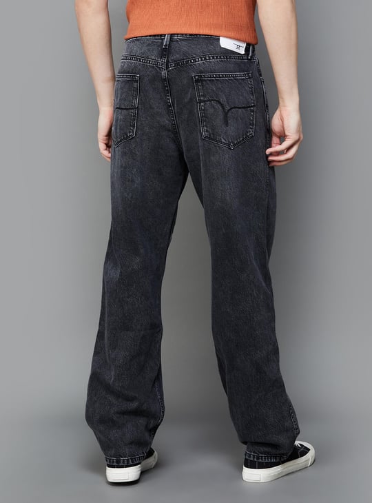 FLYING MACHINE Men Washed Comfort Fit Jeans