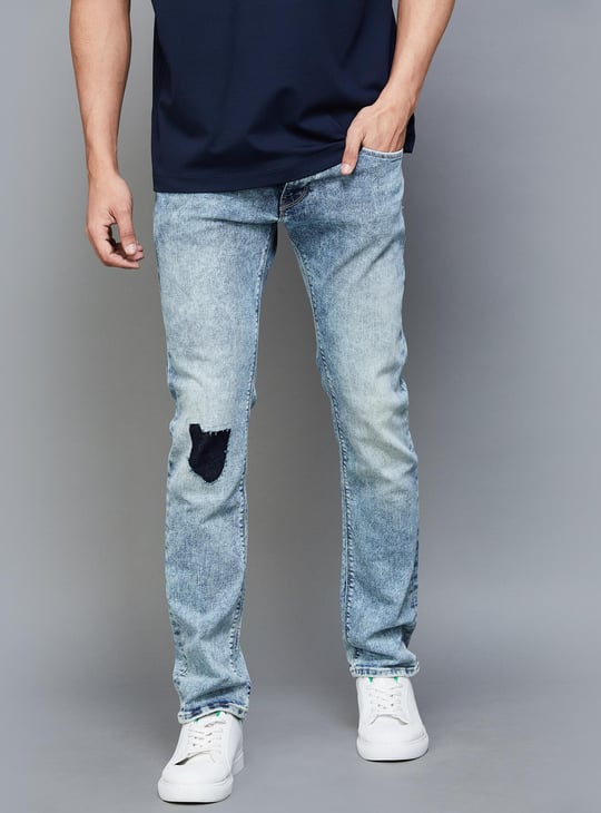 LEVI'S Men Distressed Skinny Fit Jeans