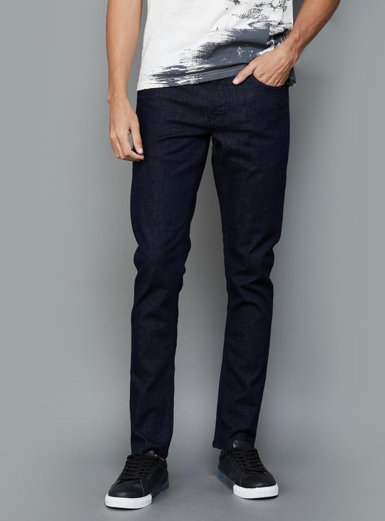 JACK JONES Men Solid Slim Fit Jeans