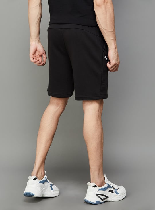 PUMA Mercedes-AMG Petronas Men Solid Regular Fit Athletic Shorts