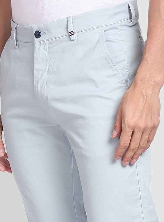 Autoflex Arrow Casual Trousers ARROW SPORT Men Solid Auto Flex