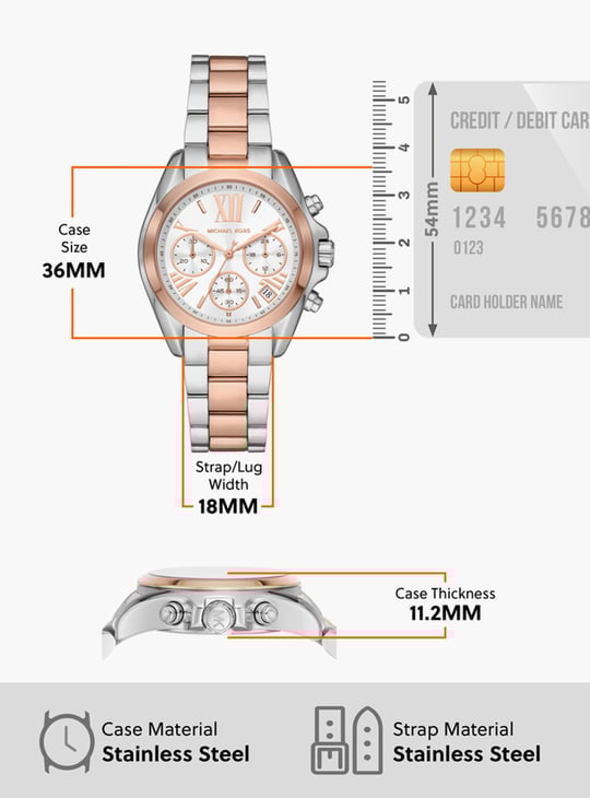 MICHAEL KORS Bradshaw Women Multifunction Watch with Metal