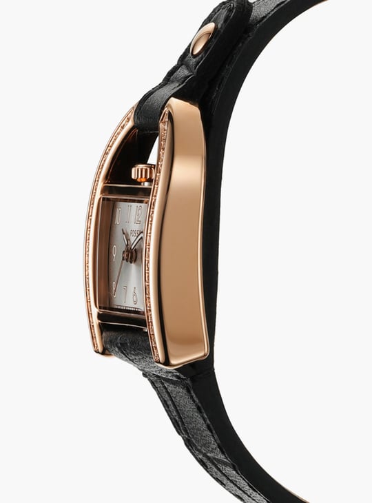 FOSSIL Harwell Women Embellished Analog Watch with Leather FOSSIL Harwell Women Embellished Analog Watch with Leather