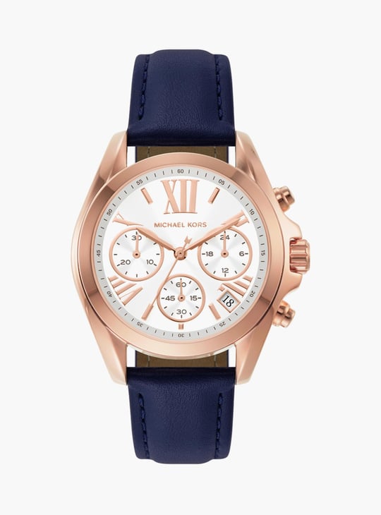 MICHAEL KORS Bradshaw Women Multifunction Watch with Leather Strap MK2960