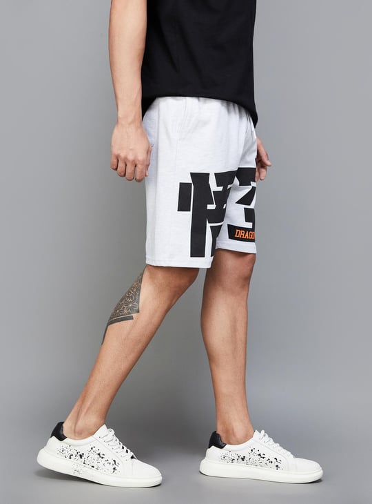 FREE AUTHORITY Men Dragon Ball Z Printed Shorts