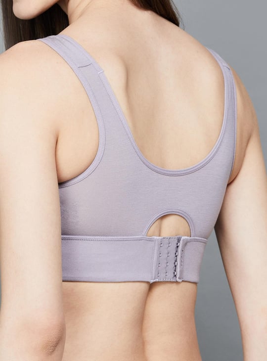 Jockey sports bra with hooks hotsell
