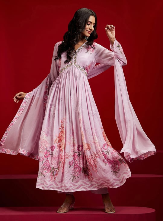 Libas anarkali kurta hotsell