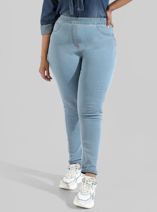 Ajio First Skinny Jeans Modern Flex Ankle Fit Jeans – Three Days