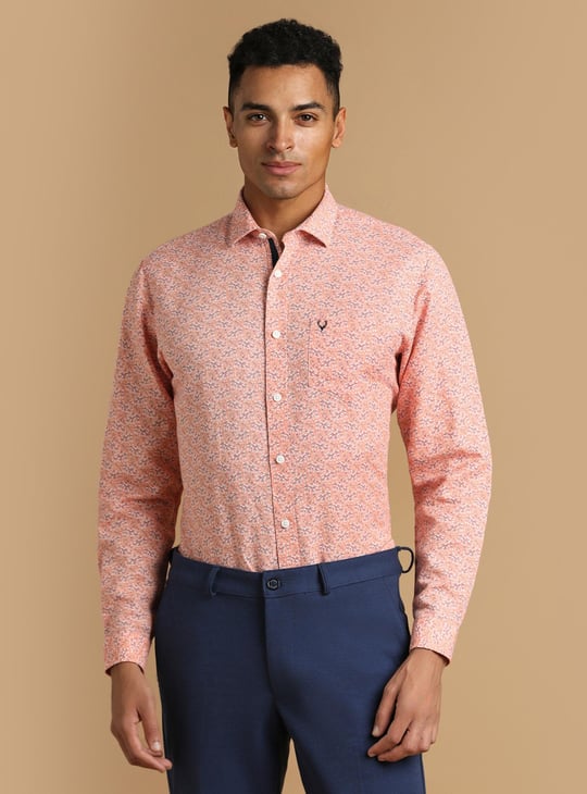 ALLEN SOLLY Men Printed Regular Fit Casual Shirt