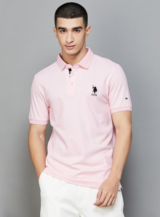 POLO Men Solid Polo T-shirt