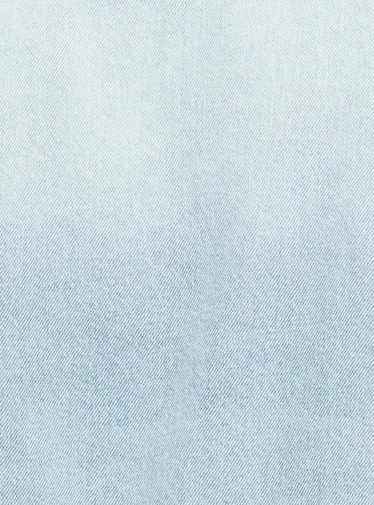 MAX Men Stonewashed Denim Jacket