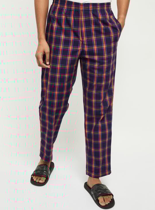 Men Checked Pyjamas