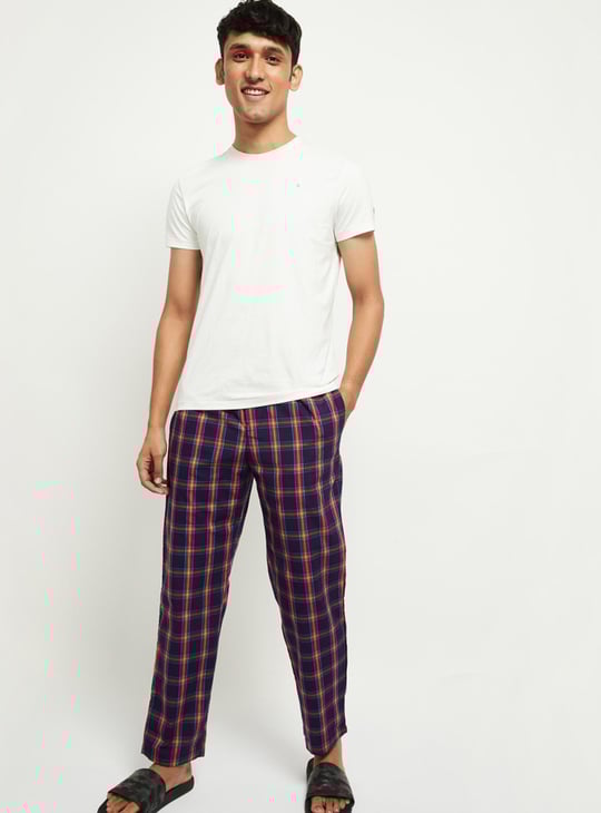 Men Checked Pyjamas