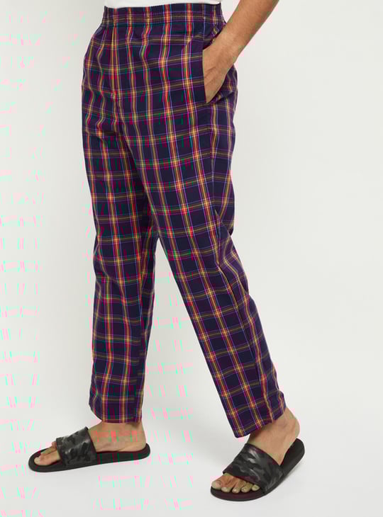 Men Checked Pyjamas