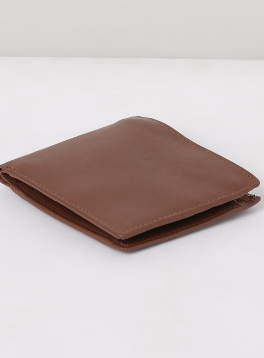 Men Leather Bi-Fold Wallet