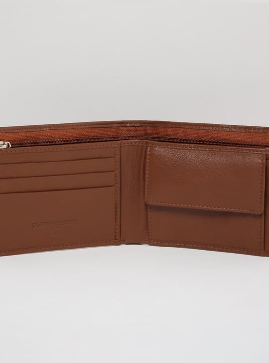 Men Leather Bi-Fold Wallet