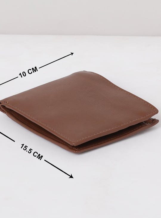 Men Leather Bi-Fold Wallet
