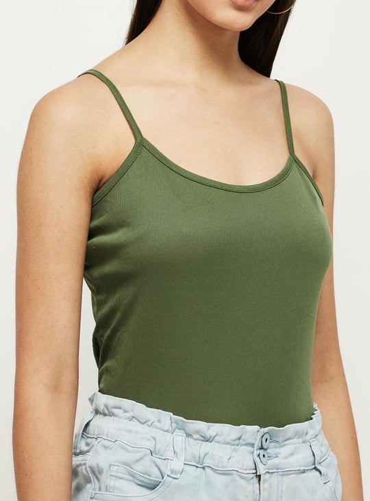 Women Schiffli Top with Camisole