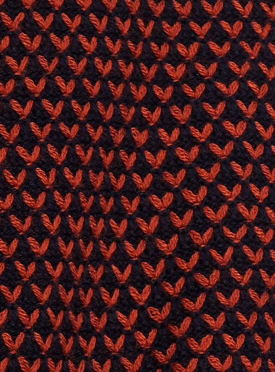 Men Embroidered Reversible Sweater