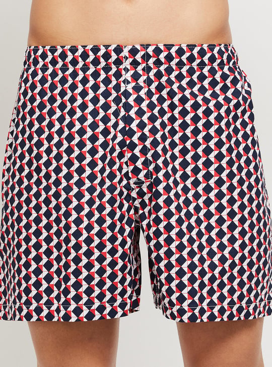 Men Checked Elasticated Boxers