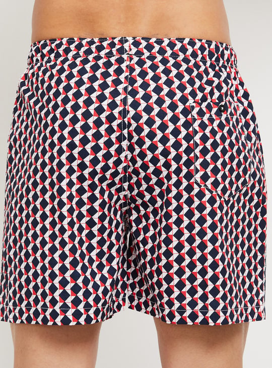 Men Checked Elasticated Boxers