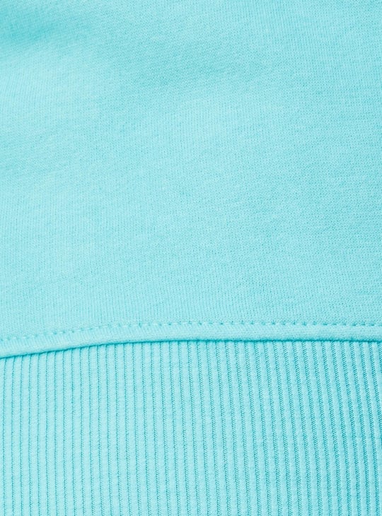 Girls Embroidered Hooded Sweatshirt