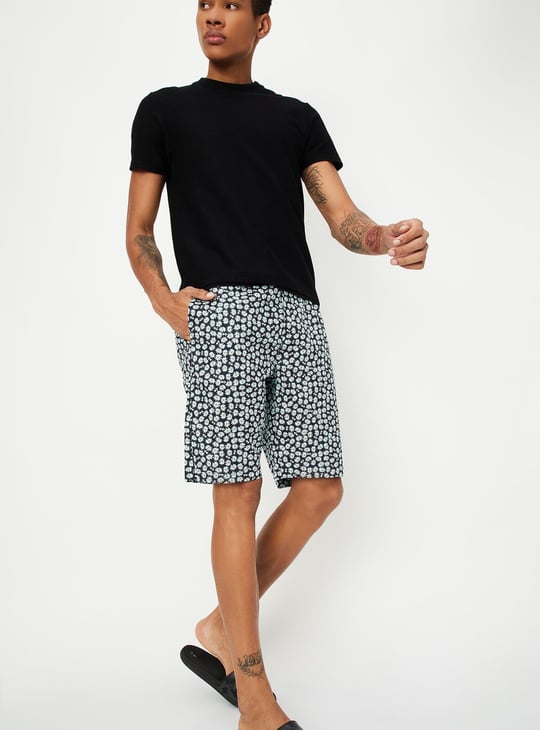Men Printed Lounge Shorts