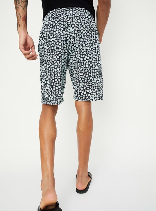 Men Printed Lounge Shorts