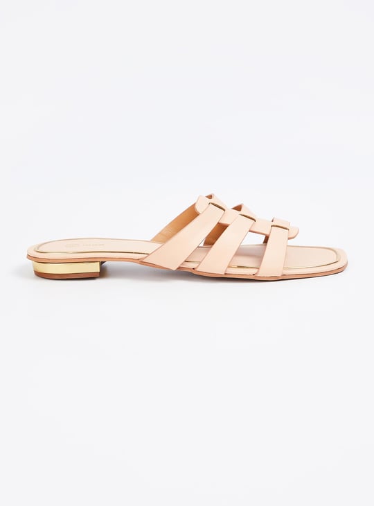 Women Solid Open-Toe Flat Sandals