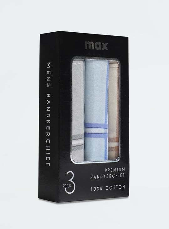 Boys Striped Handkerchief - Pack of 3