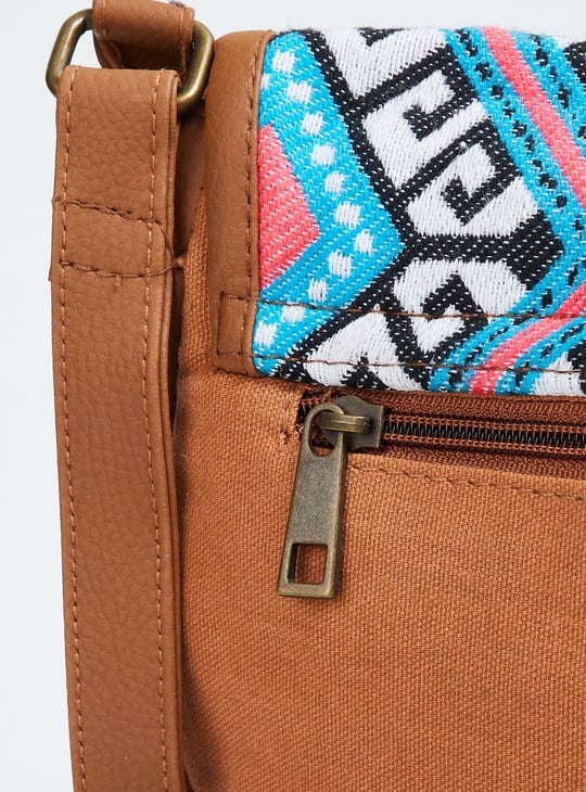 Women Jacquard Sling Bag