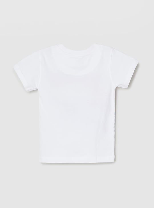 Boys Superman Printed Regular Fit T-shirt