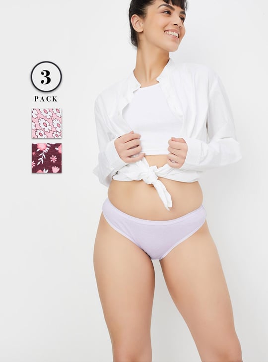 Women Assorted Bikini Panties - Pack of 3