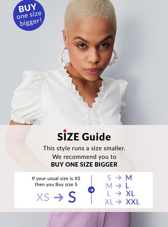 Women Lace V-Neck Crop Top