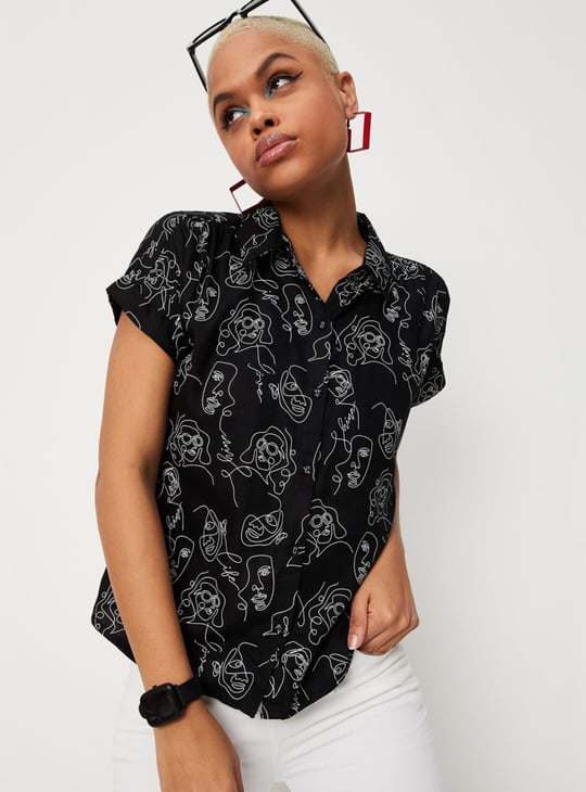 Women Printed Casual Shirt