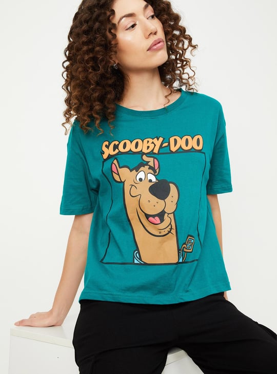 Women Scooby Doo Printed T-shirt
