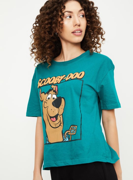 Women Scooby Doo Printed T-shirt