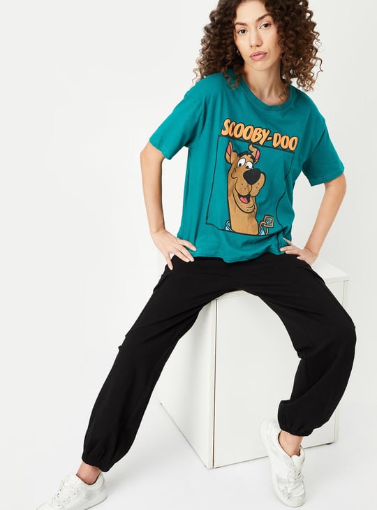 Women Scooby Doo Printed T-shirt
